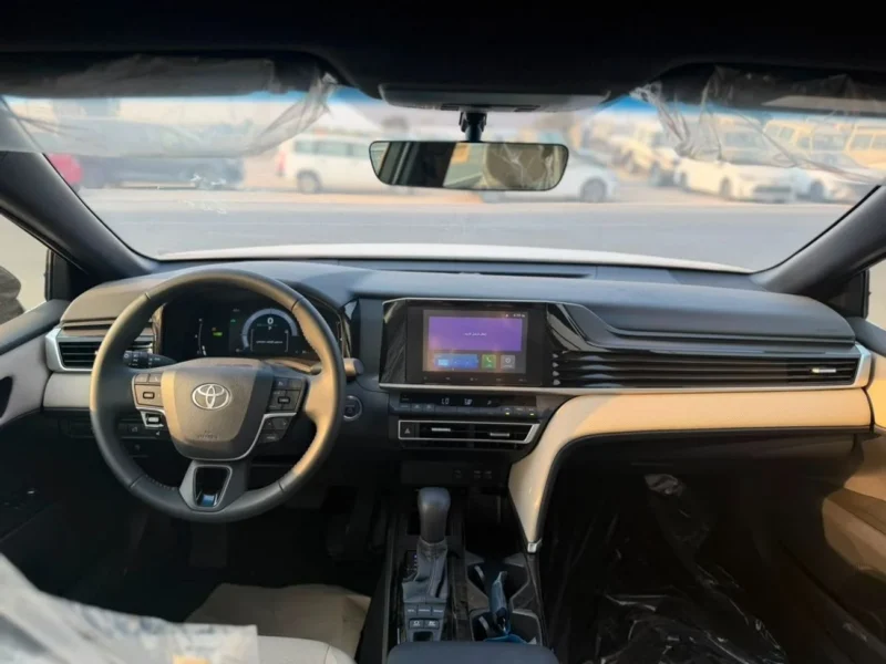 2026 Toyota Camry GLE HEV 2.5 Litres 4 Cylinders Engine Black Beige Sedan GCC Specs Automatic