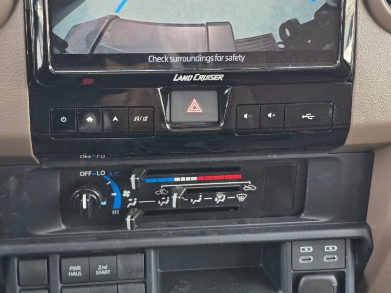 2026 Toyota Land Cruiser 76 Hardtop LX 4.0L 6 Cylinders Petrol Engine Black Brown SUV GCC