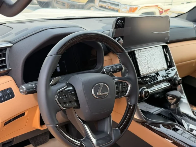 2026 Lexus LX600 Signature 3.5 Litres V6 Petrol Engine White Tan SUV GCC Specs Automatic