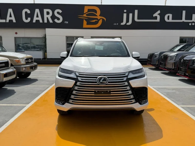 2026 Lexus LX600 Signature 3.5 Litres V6 Petrol Engine White Tan SUV GCC Specs Automatic