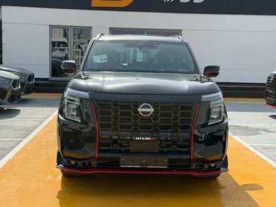 2026 Nissan Patrol Nismo 3.5 Litres Twin-Turbo V6 Petrol Engine Black Red SUV GCC Specs