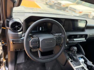 2025 Toyota Prado ADVENTURE 2.4 Litres 4 Cylinders Petrol Engine Black Tan SUV GCC Specs