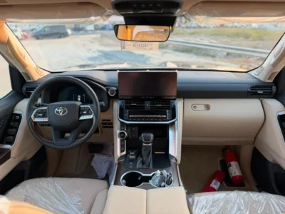 2026 Toyota Land Cruiser VXR 4.0 Litres 6 Cylinders Petrol Engine Black Beige SUV GCC Specs