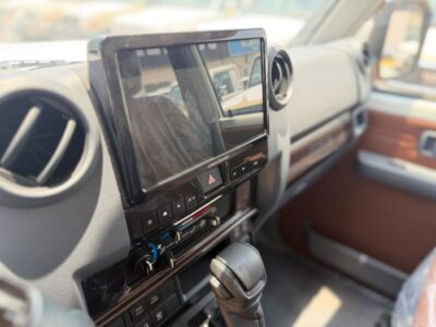 2025 Toyota Land Cruiser 76 2.8 Litres 4 Cylinders Diesel Engine White Tan SUV GCC Specs