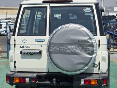 2026 Toyota Land Cruiser 76 Hardtop LX 4.0L 6 Cylinders Petrol Engine White Brown SUV GCC