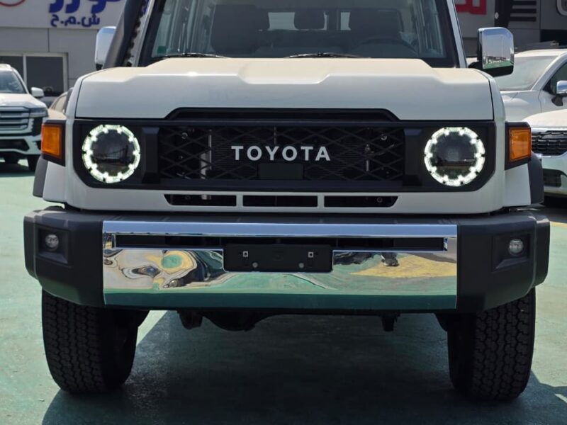 2026 Toyota Land Cruiser 76 Hardtop LX 4.0L 6 Cylinders Petrol Engine White Brown SUV GCC