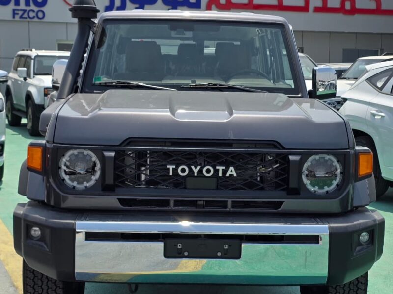 2026 Toyota Land Cruiser 76 Hardtop LX 4.0L 6 Cylinders Petrol Engine Black Brown SUV GCC