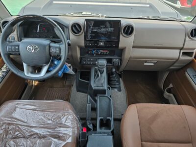 2026 Toyota Land Cruiser 76 Hardtop LX 4.0L 6 Cylinders Petrol Engine Black Brown SUV GCC