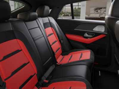 2025 Mercedes-Benz AMG GLE 53 4MATIC+ 3.0 Litres 6 Cylinders Petrol Engine Grey Red Sedan GCC