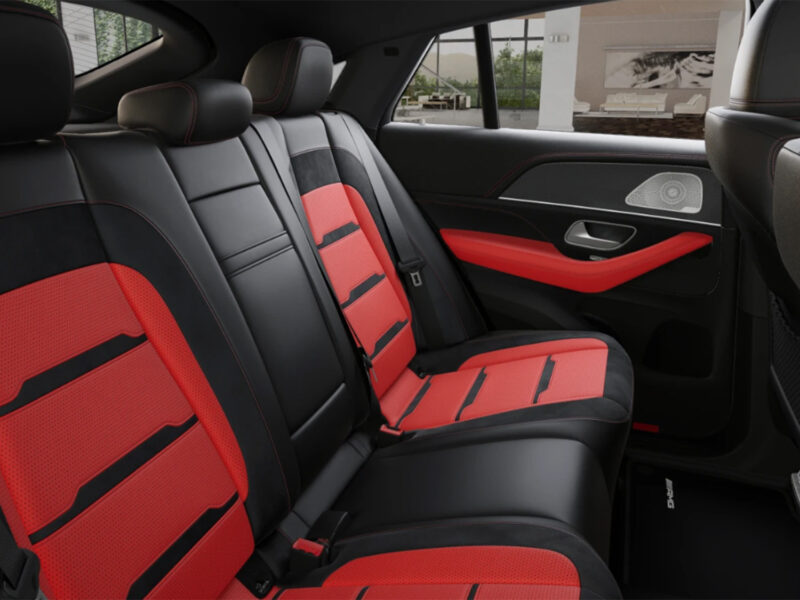 2025 Mercedes-Benz AMG GLE 53 4MATIC+ 3.0 Litres 6 Cylinders Petrol Engine Grey Red Sedan GCC