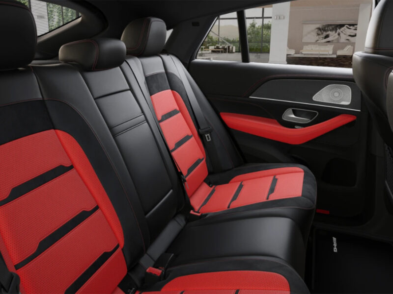 2025 Mercedes-Benz AMG GLE 53 4MATIC+ 3.0 Litres 6 Cylinders Petrol Engine Grey Red Sedan GCC