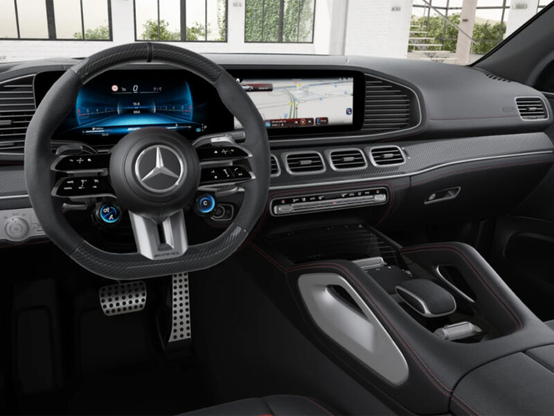 2025 Mercedes-Benz AMG GLE 53 4MATIC+ 3.0 Litres 6 Cylinders Petrol Engine Grey Red Sedan GCC