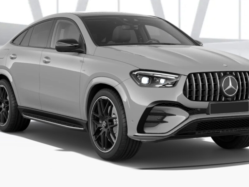 2025 Mercedes-Benz AMG GLE 53 4MATIC+ 3.0 Litres 6 Cylinders Petrol Engine Grey Red Sedan GCC