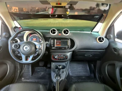 2016 Smart Fortwo Prime 3-cylinder Turbocharged Petrol Engine White Black Hatchback US Specs