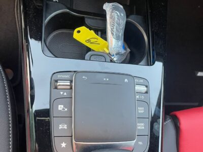 2023 Mercedes-Benz CLA 200 1.3-liter turbocharged 4-cylinder Engine White Black Sedan GCC
