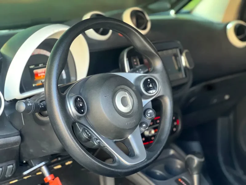 2016 Smart Fortwo Prime 3-cylinder Turbocharged Petrol Engine White Black Hatchback US Specs