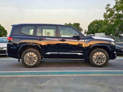 2025 Toyota Land Cruiser GXR 3.5 Litres Twin Turbo 6 Cylinders Petrol Engine Black SUV GCC Specs