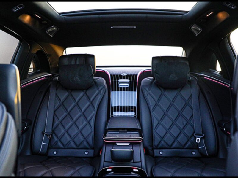 2022 Mercedes-Benz S600 Maybach 6.0-liter V12 Biturbo Petrol Brown Black Sedan GCC Specs