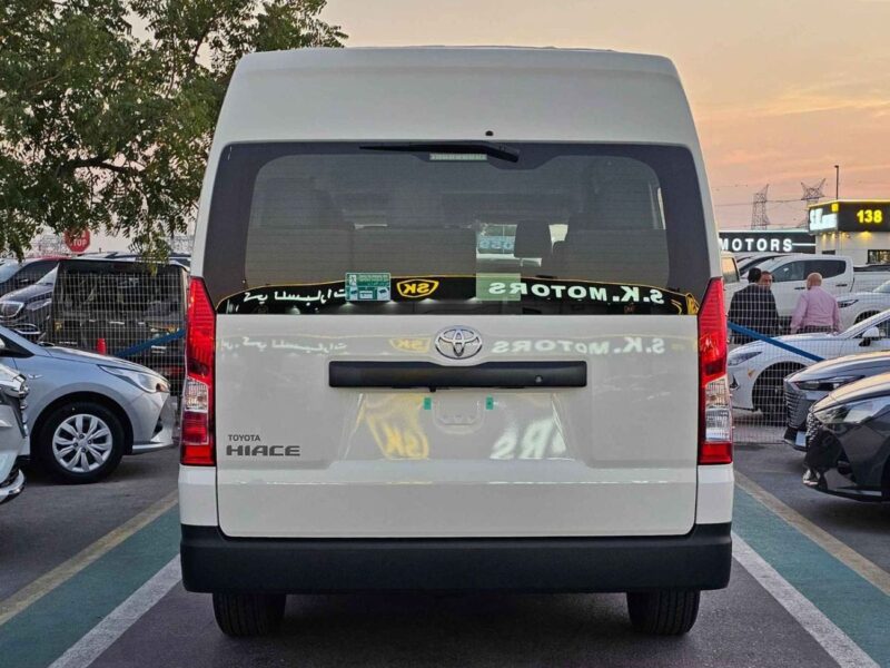 2026 Toyota Hiace DX PASSENGER 3.5 Litres V6 Petrol Engine AT White Grey Van GCC Specs