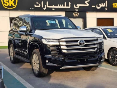 2025 Toyota Land Cruiser VX 3.5 Litres V6 PETROL Engine Black SUV GCC Specs