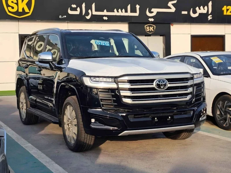 2025 Toyota Land Cruiser VX 3.5 Litres V6 PETROL Engine Black SUV GCC Specs
