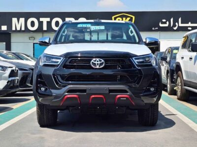 2026 Toyota Hilux SR5 TRD WOOD INTERIOR 4.0L PETROL V6 4WD Grey Black Pickup Truck GCC