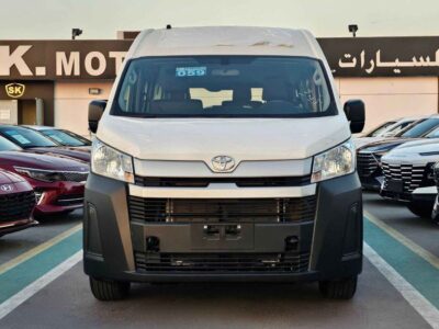 2026 Toyota Hiace DX PASSENGER 3.5 Litres V6 Petrol Engine AT White Grey Van GCC Specs