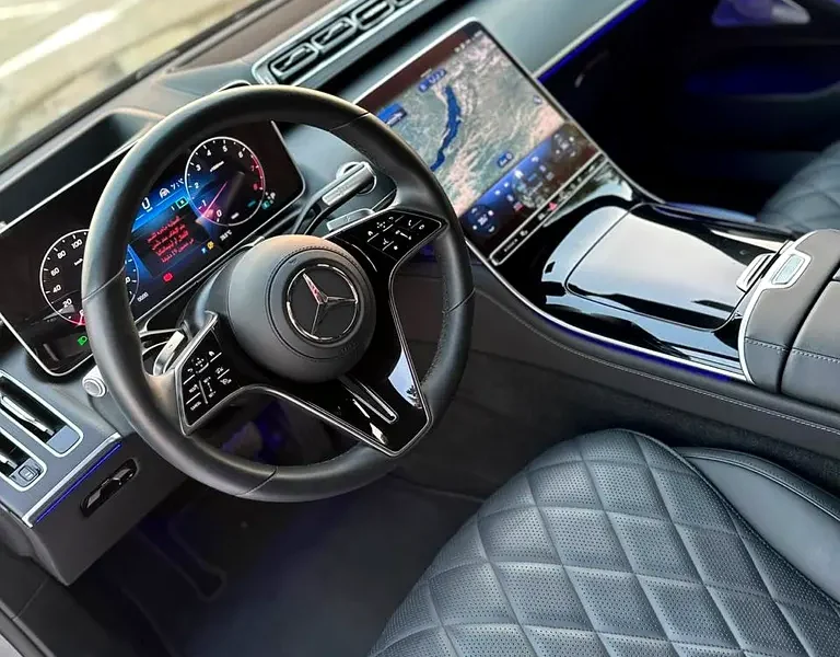 2024 Mercedes-Benz S-Class S 450 6 Cylinders Petrol Engine Grey Black Sedan Korean Specs