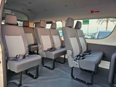 2026 Toyota Hiace DX PASSENGER 3.5 Litres V6 Petrol Engine AT White Grey Van GCC Specs