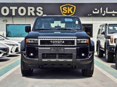 2026 Toyota Prado ALL ROUNDER MID OPTION 2.8L DIESEL V4 Petrol Engine Black SUV GCC