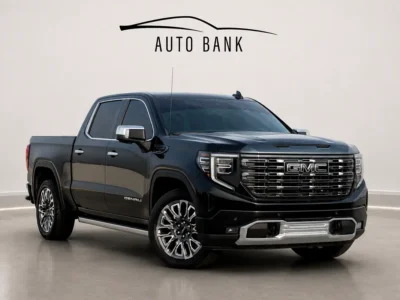 2023 GMC Sierra Denali 8 Cylinders Petrol Engine Black Brown Pickup Truck GCC Specs