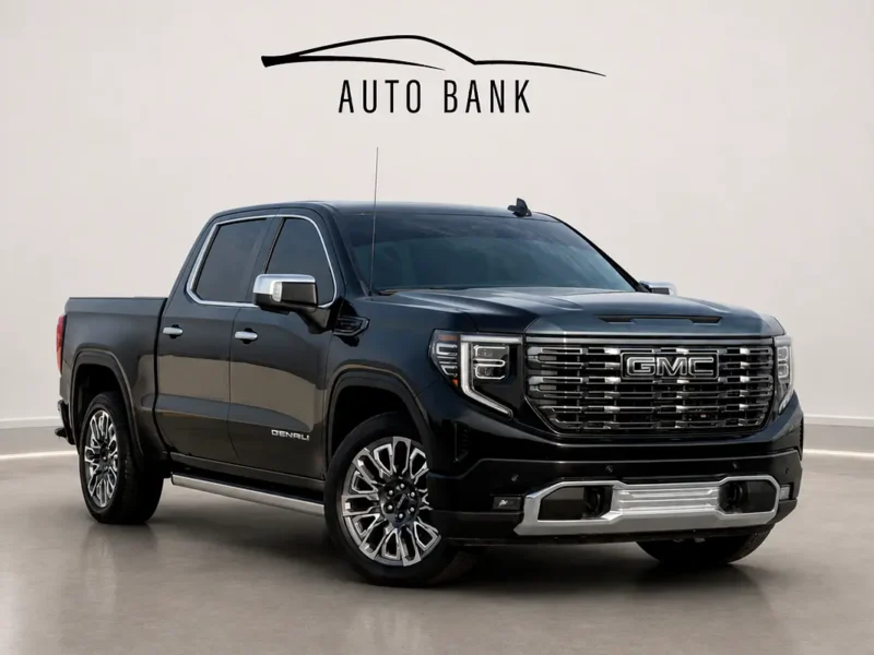 2023 GMC Sierra Denali 8 Cylinders Petrol Engine Black Brown Pickup Truck GCC Specs