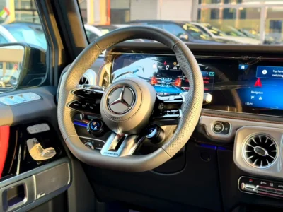 2026 Mercedes-Benz G-Class G 63 AMG 4.0L V8 Biturbo Engine Black Red SUV Korean Specs