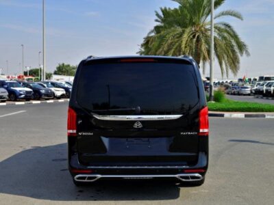 2024 Mercedes-Benz V 250 2.0-liter 4-cylinder Turbo-Diesel Engine Black Tan Van GCC Specs
