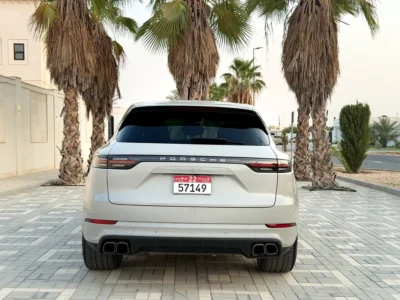 2023 Porsche Cayenne Turbo 4.0L V8 twin-turbo Petrol Engine Grey Red SUV American Specs