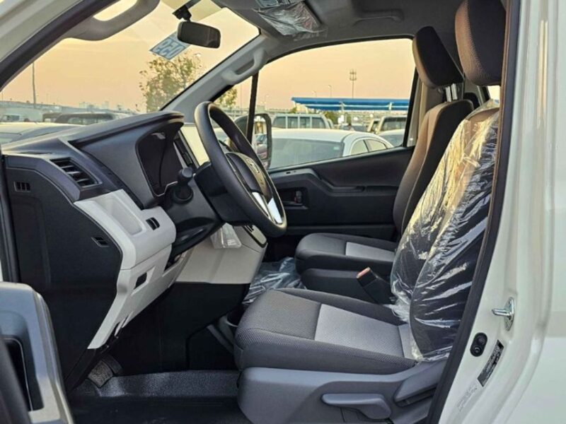 2026 Toyota Hiace DX PASSENGER 3.5 Litres V6 Petrol Engine AT White Grey Van GCC Specs