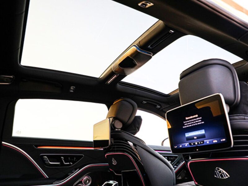 2022 Mercedes-Benz S600 Maybach 6.0-liter V12 Biturbo Petrol Brown Black Sedan GCC Specs