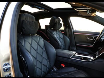 2022 Mercedes-Benz S600 Maybach 6.0-liter V12 Biturbo Petrol Brown Black Sedan GCC Specs
