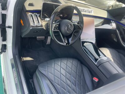 2024 Mercedes-Benz S 500 3.0-liter turbocharged inline-6 Engine White Black Sedan GCC Specs