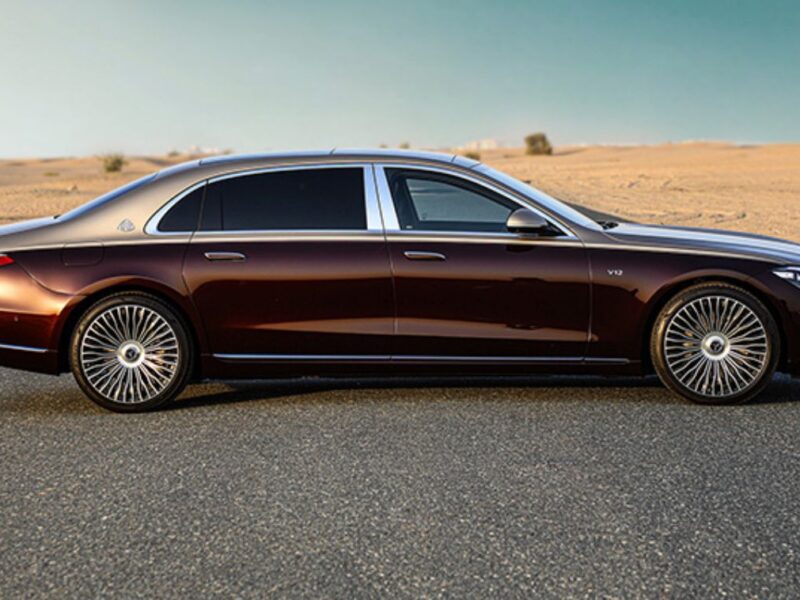 2022 Mercedes-Benz S600 Maybach 6.0-liter V12 Biturbo Petrol Brown Black Sedan GCC Specs