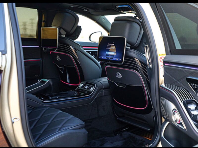 2022 Mercedes-Benz S600 Maybach 6.0-liter V12 Biturbo Petrol Brown Black Sedan GCC Specs