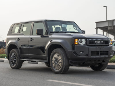 2026 Toyota Prado T2 2.8 Litres 4 Cylinders Diesel Engine Black SUV AT GCC Specs