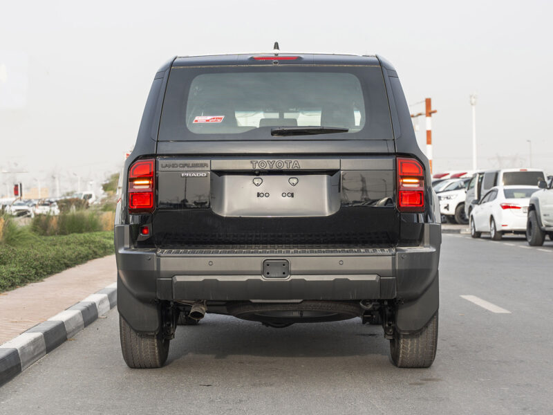 2026 Toyota Prado T2 2.8 Litres 4 Cylinders Diesel Engine Black SUV AT GCC Specs