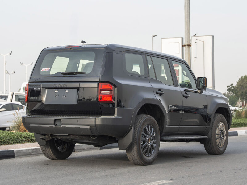 2026 Toyota Prado T2 2.8 Litres 4 Cylinders Diesel Engine Black SUV AT GCC Specs