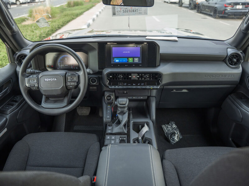 2026 Toyota Prado T2 2.8 Litres 4 Cylinders Diesel Engine Black SUV AT GCC Specs