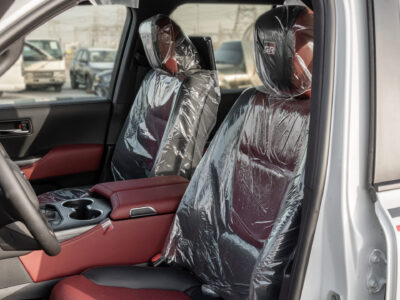 2025 Toyota Land Cruiser GR-Sport 3.5L V6 Twin-Turbo Hybrid Engine White Red SUV GCC