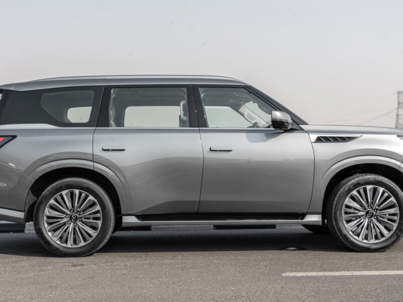 2026 Infiniti QX80 Sensory 3.5 Litres V6 Twin-Turbo Petrol Engine Grey Tan SUV GCC Specs