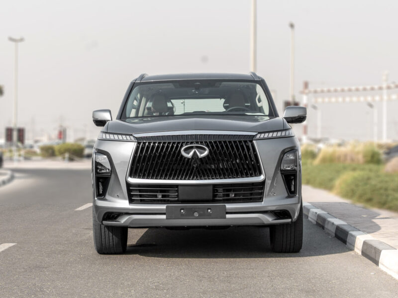 2026 Infiniti QX80 Sensory 3.5 Litres V6 Twin-Turbo Petrol Engine Grey Tan SUV GCC Specs