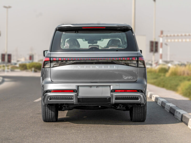 2026 Infiniti QX80 Sensory 3.5 Litres V6 Twin-Turbo Petrol Engine Grey Tan SUV GCC Specs