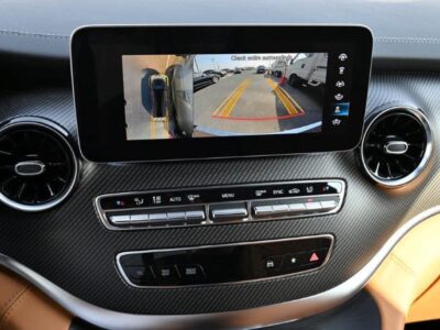 2024 Mercedes-Benz V 250 2.0-liter 4-cylinder Turbo-Diesel Engine Black Tan Van GCC Specs
